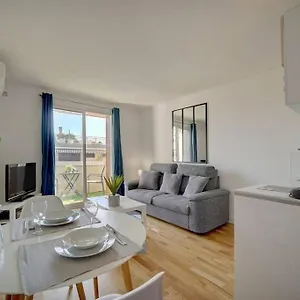  Appartement Le Palm - 100m Plage - Croisette - Verrière Côte D’azur